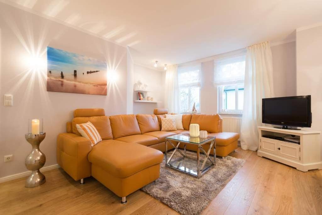 Haus Am Kurpark, App Ahlbeck Daire Heringsdorf Dış mekan fotoğraf